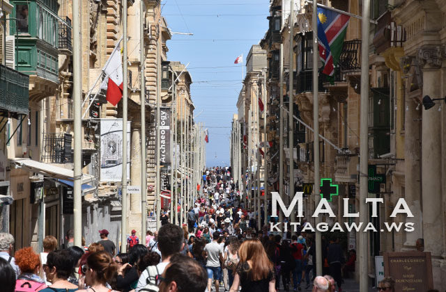 マルタ旅行記 ヴァレッタ観光