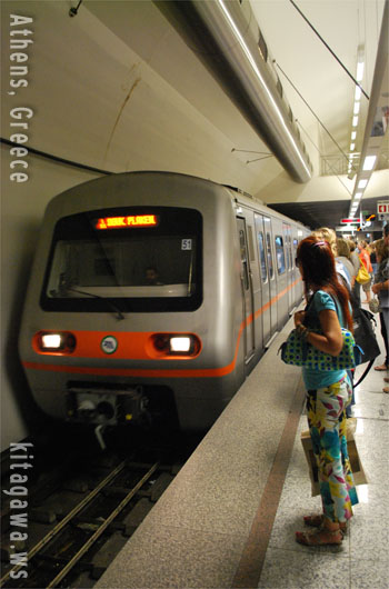アテネの地下鉄
