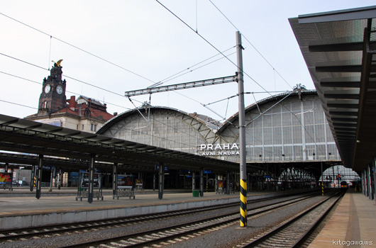 チェコ共和国 プラハ中央駅