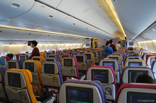 タイ航空エコノミークラス