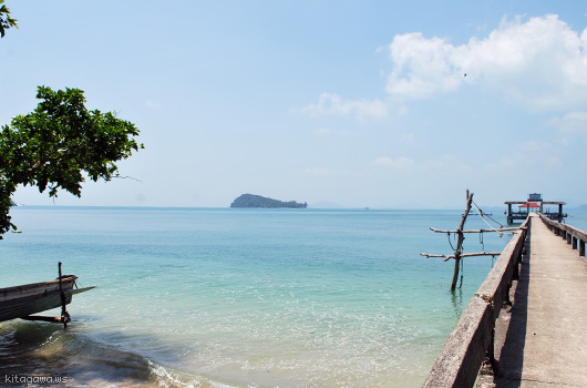 タイの海と島