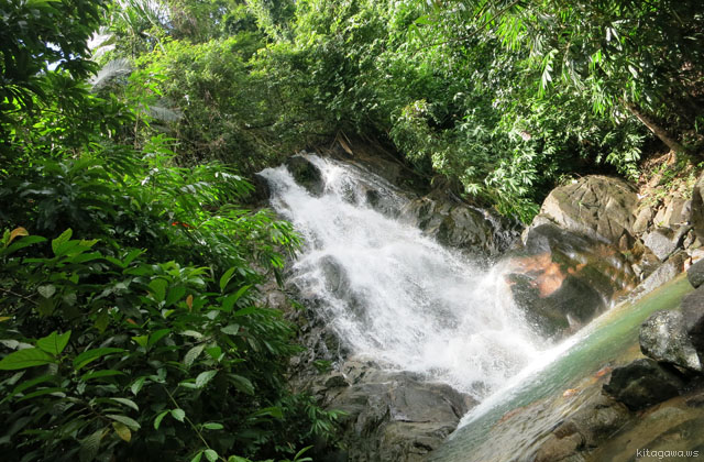 カオラック Sai Rung Waterfall サイルン滝