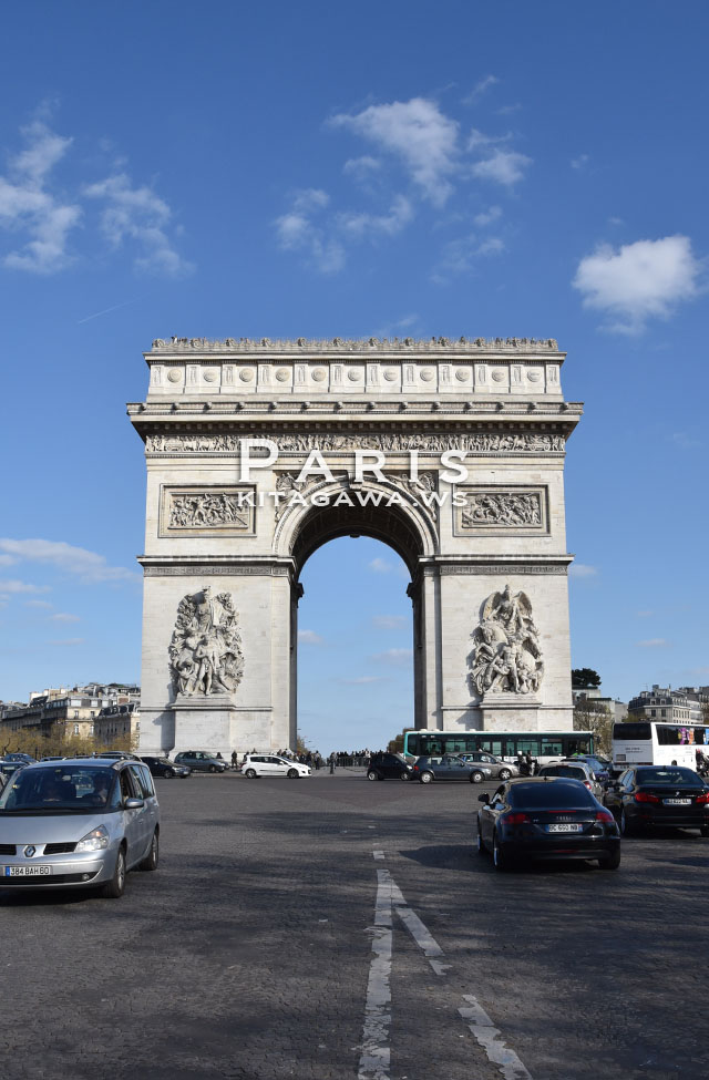 エトワール凱旋門 パリ