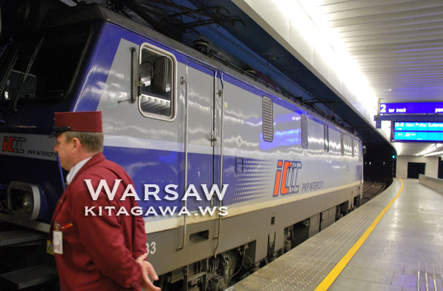 ワルシャワからウィーン 夜行列車 鉄道