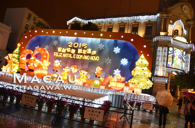 セナド広場 クリスマス ライトアップ