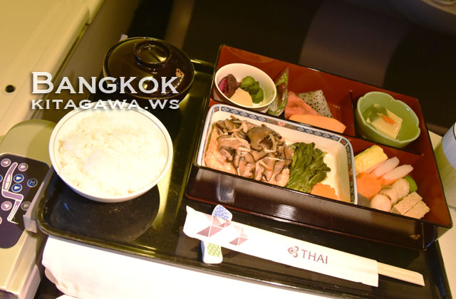 タイ航空ビジネスクラス機内食