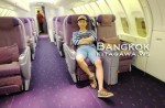 タイ国際航空 ボーイングB747-400 ビジネスクラス搭乗記