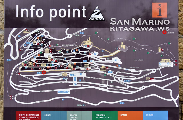 サンマリノ 地図
