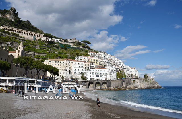 イタリア旅行記 世界遺産 アマルフィ海岸 アマルフィとポジターノの行き方と観光