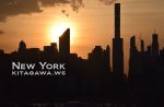 ニューヨーク 夕陽 マンハッタン