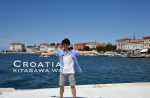 クロアチア旅行記 ポレチュ観光