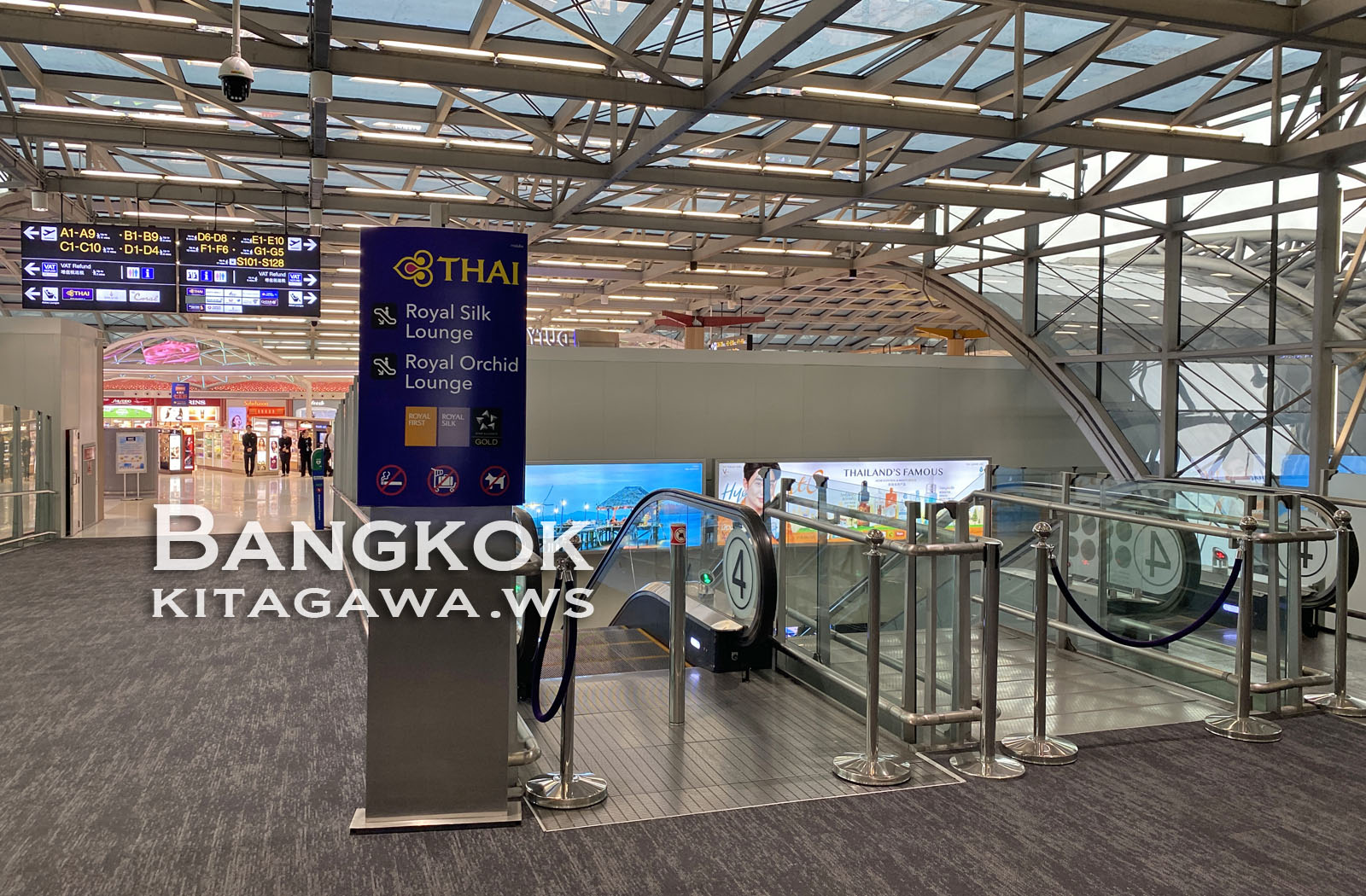 タイ航空 ラウンジ 行き方