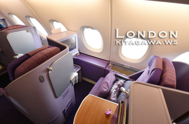 タイ航空A380ビジネスクラス搭乗記ブログ