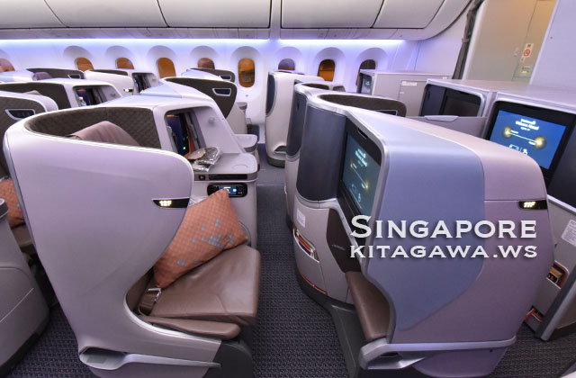 Singapore Airlines B787-10 Business Class