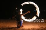 メラネシアの民族音楽とファイヤーショー(バヌアツ)