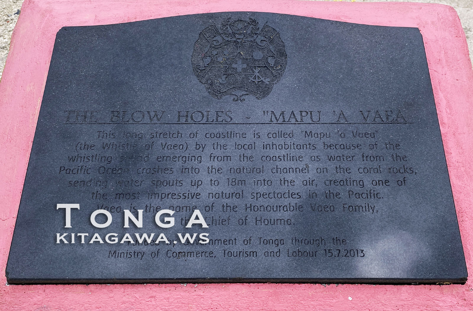 Mapu'a Vaea Blowholes