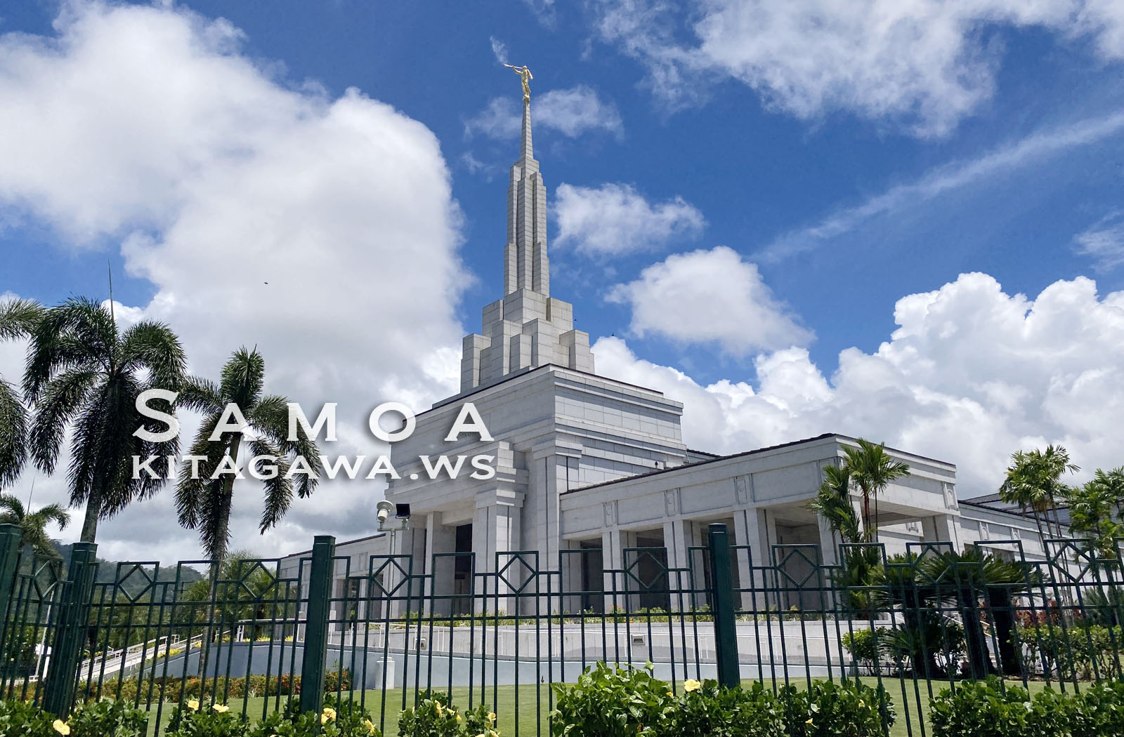 アピア モルモン教会 Apia Samoa Temple