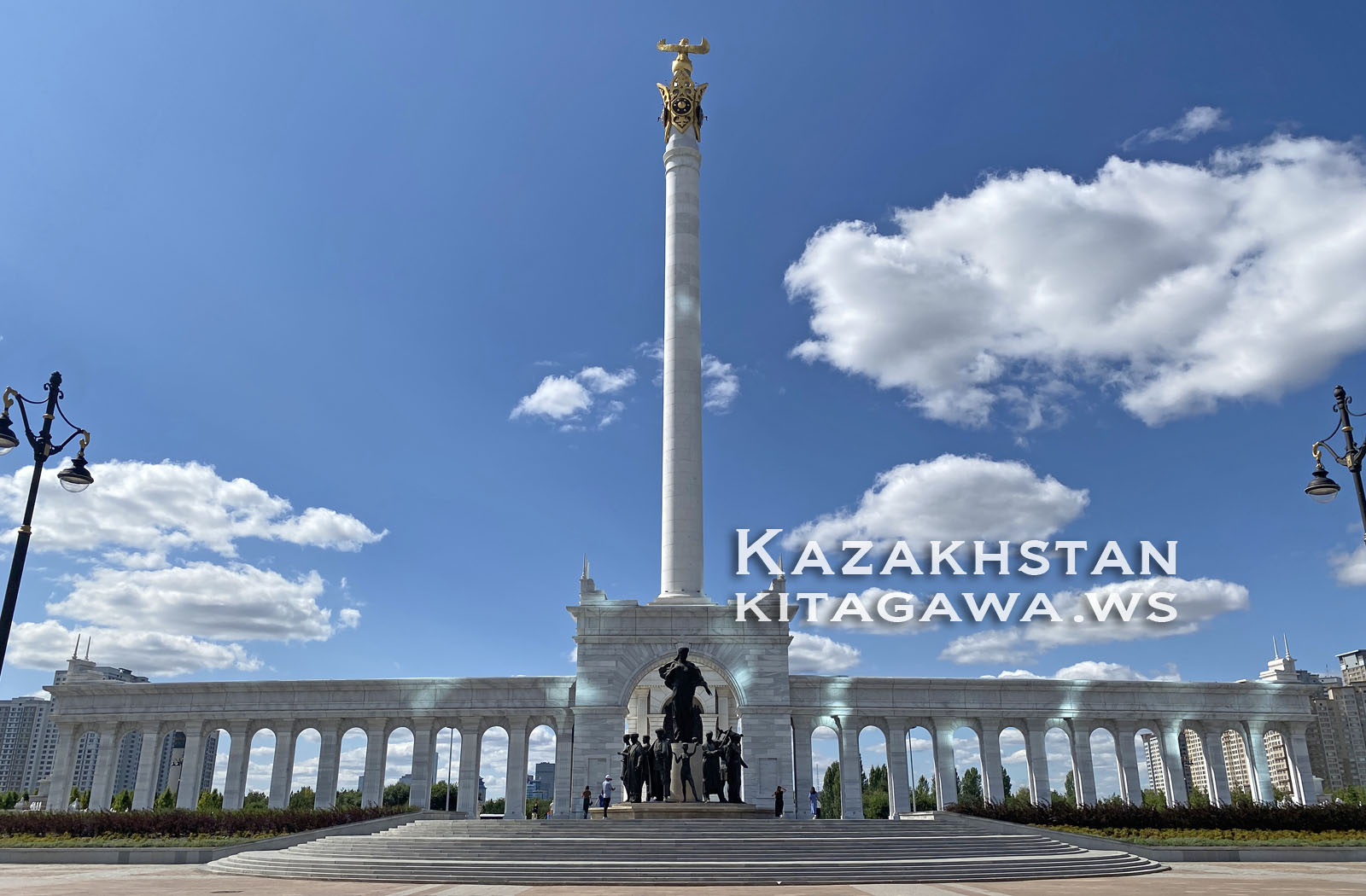 The Kazakh Eli Monument