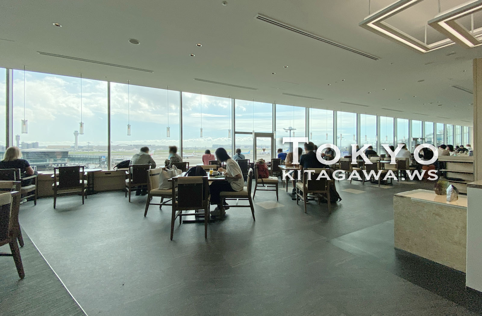 JAL 羽田空港 国際線 ラウンジ