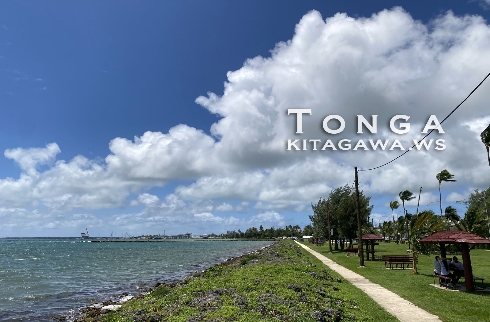 トンガ旅行記 ヌクアロファ観光