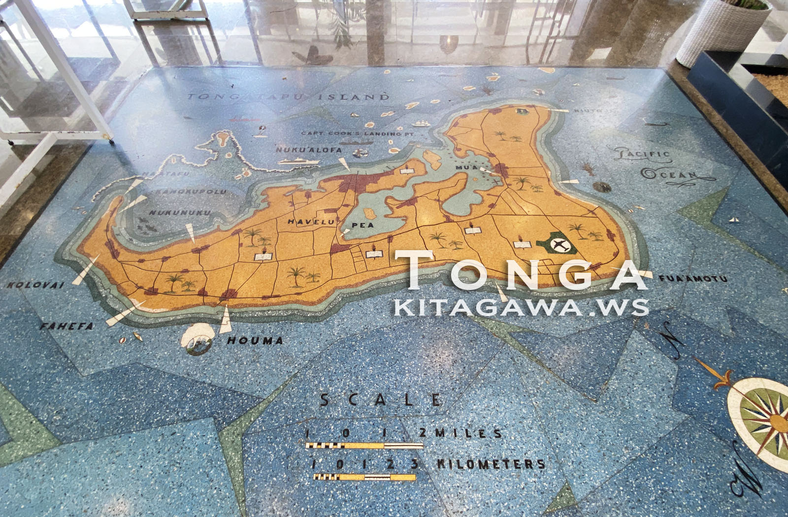 トンガタプ島 ヌクアロファ