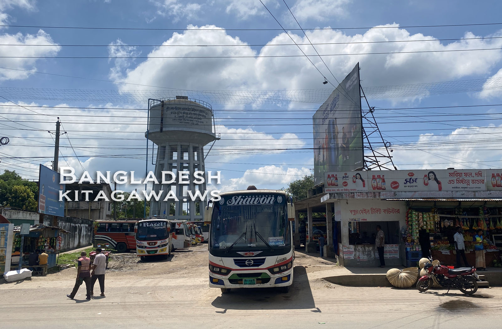 ジョイプールハット Joypurhat バスターミナル