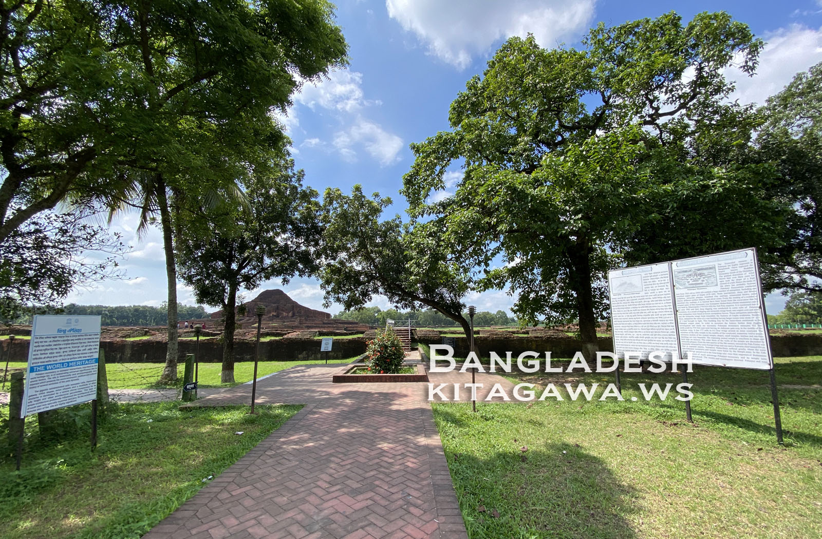 パハルプールの仏教寺院遺跡群 観光