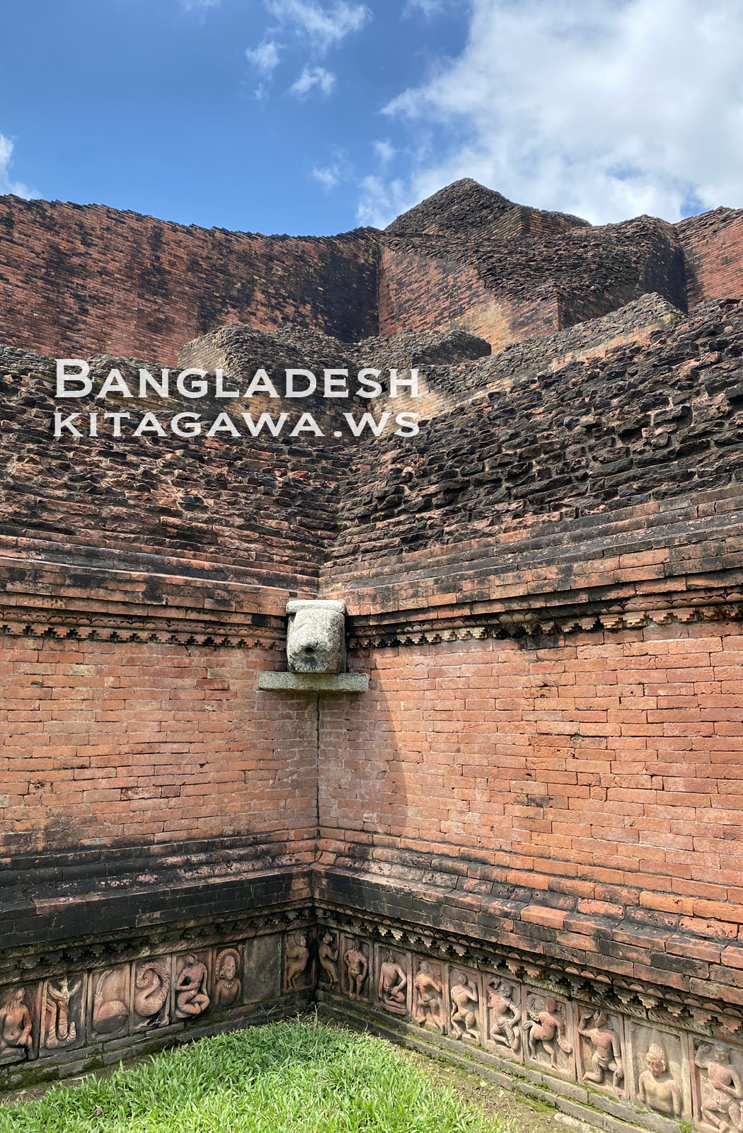 Ruins of the Buddhist Vihara at Paharpur